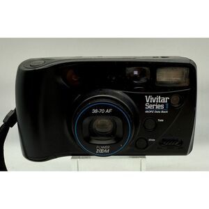 Vivatar Series 1‎ 460PZ Data Back 35mm Film Camera Power Zoom Tested New Battery